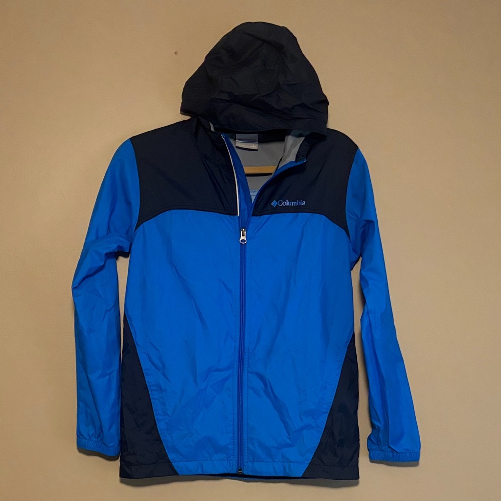 Columbia Two-Tone Blue and Black Jacket